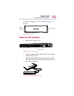 Предварительный просмотр 103 страницы Toshiba 3490CT - Portege - PIII 700 MHz User Manual