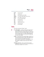 Preview for 255 page of Toshiba 3490CT - Portege - PIII 700 MHz User Manual