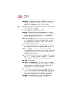 Предварительный просмотр 256 страницы Toshiba 3490CT - Portege - PIII 700 MHz User Manual