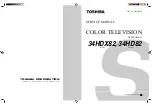 Preview for 44 page of Toshiba 34HD82 Service Manual