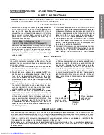 Предварительный просмотр 3 страницы Toshiba 34HF83 Service Manual