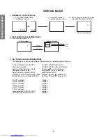 Предварительный просмотр 6 страницы Toshiba 34HF83 Service Manual