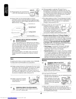 Preview for 4 page of Toshiba 34HF85 - 34" CRT TV Owner'S Manual