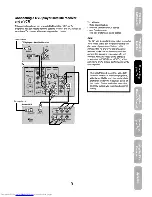 Preview for 9 page of Toshiba 34HF85 - 34" CRT TV Owner'S Manual