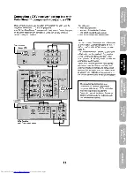 Preview for 11 page of Toshiba 34HF85 - 34" CRT TV Owner'S Manual