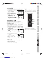 Предварительный просмотр 29 страницы Toshiba 34HF85C Owner'S Manual