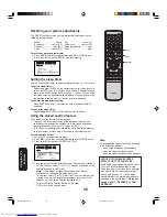 Предварительный просмотр 36 страницы Toshiba 34HF85C Owner'S Manual