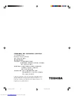 Предварительный просмотр 44 страницы Toshiba 34HF85C Owner'S Manual