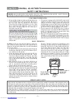 Preview for 3 page of Toshiba 34HFX84 Service Manual