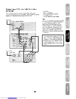 Предварительный просмотр 9 страницы Toshiba 34HFX85 Owner'S Manual