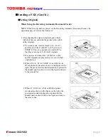 Preview for 5 page of Toshiba 352/452 User Manual