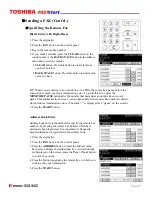 Preview for 7 page of Toshiba 352/452 User Manual