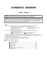 Preview for 43 page of Toshiba 36ZT29B Service Manual