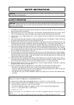 Предварительный просмотр 3 страницы Toshiba 37WL58A Service Manual