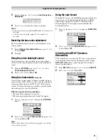 Preview for 21 page of Toshiba 37X3000A Owner'S Manual