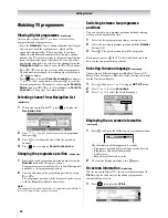 Preview for 16 page of Toshiba 37XV500A Owner'S Manual