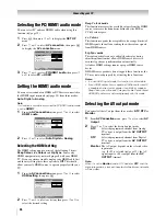 Preview for 36 page of Toshiba 37XV500A Owner'S Manual