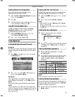 Preview for 21 page of Toshiba 39L4300 Series Owner'S Manual