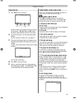 Preview for 27 page of Toshiba 39L4300 Series Owner'S Manual