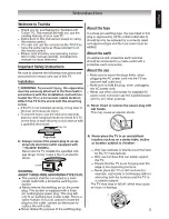 Предварительный просмотр 3 страницы Toshiba 40AL10E Owner'S Manual