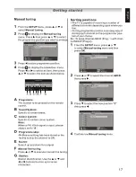 Предварительный просмотр 17 страницы Toshiba 40AL10E Owner'S Manual