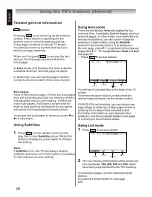 Предварительный просмотр 26 страницы Toshiba 40AL10E Owner'S Manual