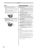 Предварительный просмотр 6 страницы Toshiba 40CV550A Owner'S Manual