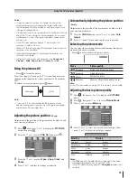 Предварительный просмотр 19 страницы Toshiba 40CV550A Owner'S Manual