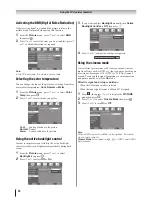 Предварительный просмотр 20 страницы Toshiba 40CV550A Owner'S Manual