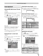 Предварительный просмотр 21 страницы Toshiba 40CV550A Owner'S Manual