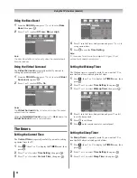 Предварительный просмотр 22 страницы Toshiba 40CV550A Owner'S Manual