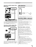 Предварительный просмотр 29 страницы Toshiba 40CV550A Owner'S Manual