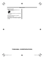 Предварительный просмотр 36 страницы Toshiba 40CV600E Owner'S Manual