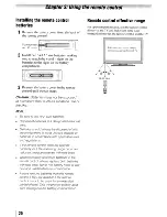 Preview for 20 page of Toshiba 40E200U1 Owner'S Manual