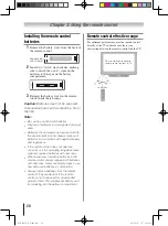 Preview for 20 page of Toshiba 40E200U2 Owner'S Manual