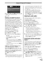 Preview for 45 page of Toshiba 40G300U Owner'S Manual