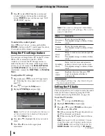 Preview for 50 page of Toshiba 40G300U Owner'S Manual