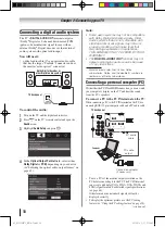 Предварительный просмотр 18 страницы Toshiba 40G300U1 Owner'S Manual