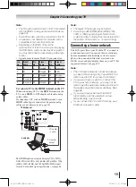 Предварительный просмотр 19 страницы Toshiba 40G300U1 Owner'S Manual