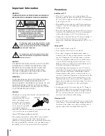 Preview for 2 page of Toshiba 40H80 Owner'S Manual