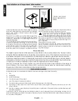 Preview for 5 page of Toshiba 40L134*DG Series Manual