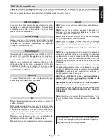 Preview for 5 page of Toshiba 40L153*DB Online Manual