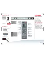 Предварительный просмотр 2 страницы Toshiba 40L310U QSG Quick Setup Manual