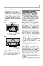 Предварительный просмотр 7 страницы Toshiba 40L3400U User Manual