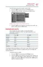 Предварительный просмотр 67 страницы Toshiba 40L3400U User Manual