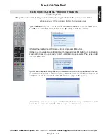 Предварительный просмотр 46 страницы Toshiba 40L345 DB Manual