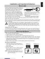 Preview for 5 page of Toshiba 40L53** DIGITAL Series Owner'S Manual