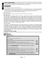 Предварительный просмотр 54 страницы Toshiba 40L544 DG Series User Manual