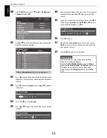 Preview for 16 page of Toshiba 40RL858B Owner'S Manual