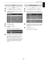 Preview for 17 page of Toshiba 40RL858B Owner'S Manual